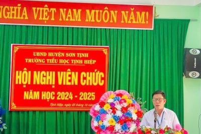 HỘI NGHỊ VIÊN CHỨC NĂM HỌC 2024 – 2025